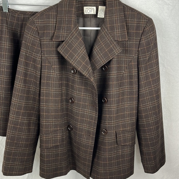 Vintage loft suit set plaid - Picture 3 of 8